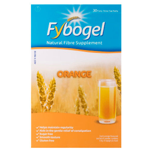 Fybogel Natural Fibre Supplement Orange 30 Pack