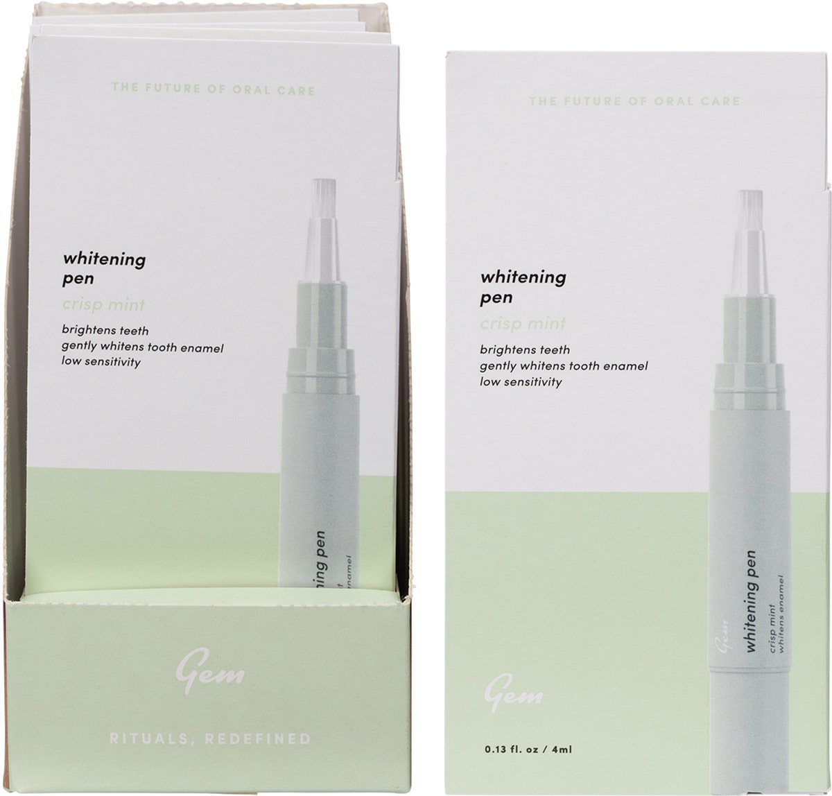 GEM Whitening Pen Crisp Mint 4ml
