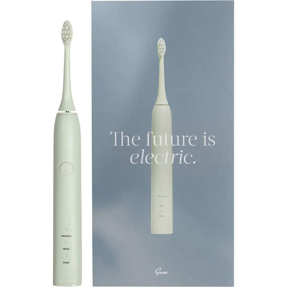 GEM Electric Toothbrush Mint 1
