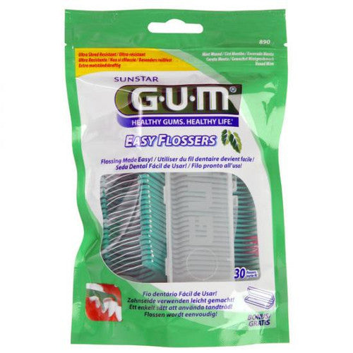 GUM Easy Flossers 30 Pack