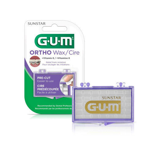 GUM Orthodontic Wax Vitamin E + Aloe Vera