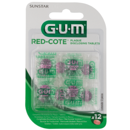 GUM Red-Cote Tablets 12 Pack