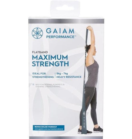 Gaiam Flatband Maximum Strength - Heavy Resistance