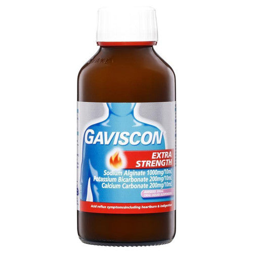Gaviscon Extra Strength Heartburn And Indigestion Relief Peppermint Flavour 300ml