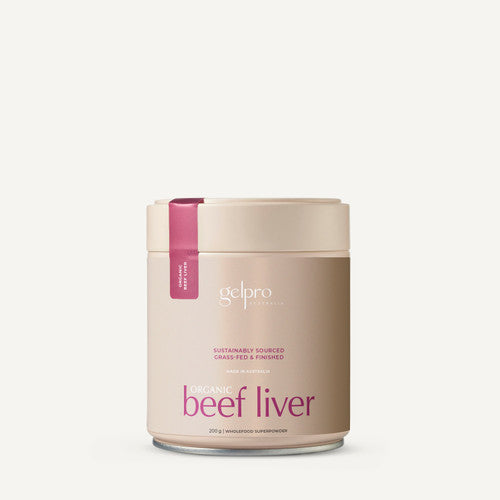 Gelpro Organic Grass-Fed Beef Liver Powder 200g