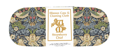 William Morris Strawberry Thief Glasses Case