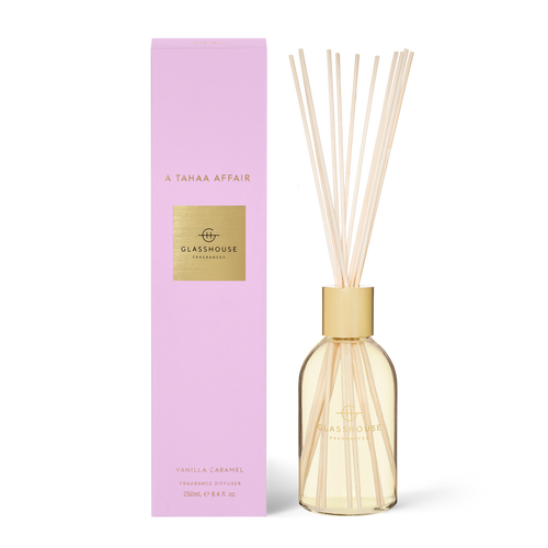 Glasshouse A Tahaa Affair Fragrance Diffuser Vanilla Caramel 250ml