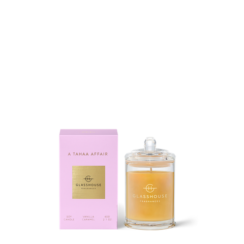 Glasshouse A Tahaa Affair Soy Candle - Vanilla Caramel