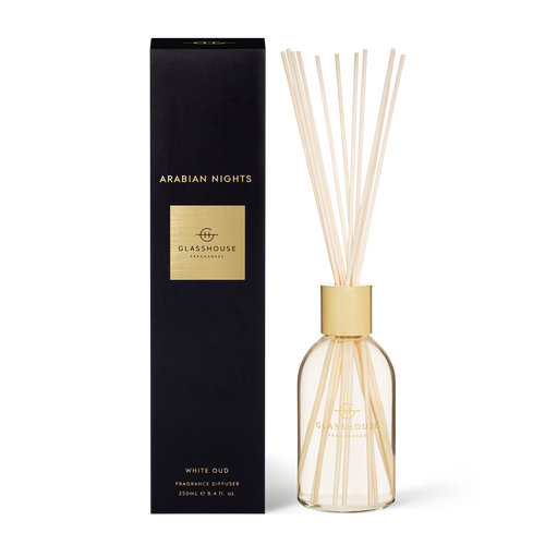 Glasshouse Arabian Nights Fragrance Diffuser White Oud 250ml