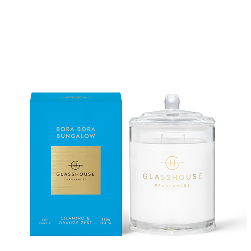 Bora Bora Bungalow Soy Candle Cilantro & Orange Zest 380g