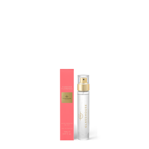 Glasshouse Fragrances Forever Florence Eau De Parfum Wild Peonies & Lily 14ml