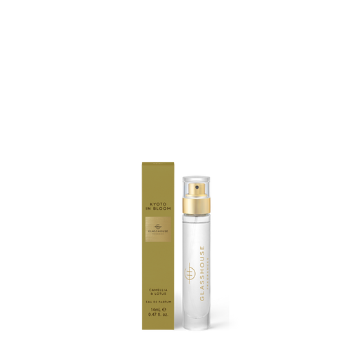 Glasshouse Fragrances Kyoto In Bloom Eau De Parfum Camellia & Lotus 14ml