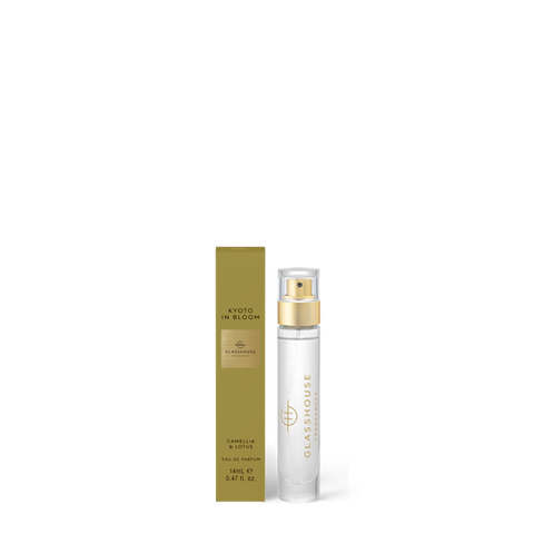 Glasshouse Fragrances Kyoto In Bloom Eau De Parfum Camellia & Lotus 14ml