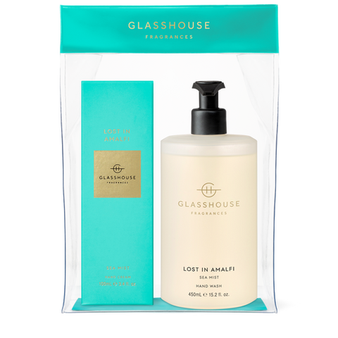 Glasshouse Fragrances Lost In Amalfi Hand Duo Set Sea Mist