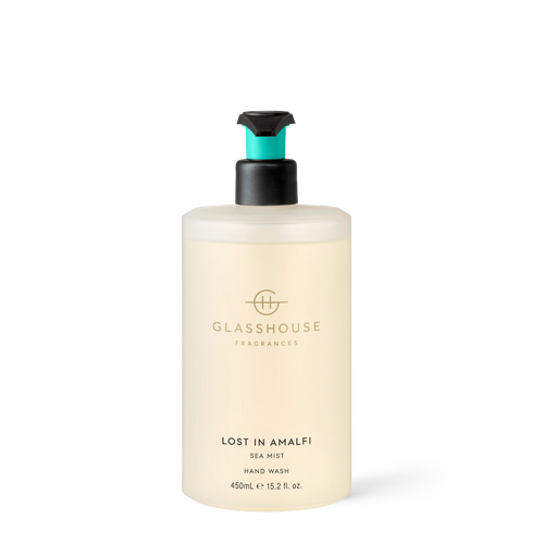 Glasshouse Fragrances Lost In Amalfi Hand Wash Sea Mist 450ml