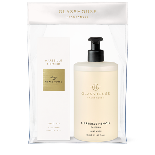 Glasshouse Fragrances Marseille Memoir Hand Duo Set Gardenia