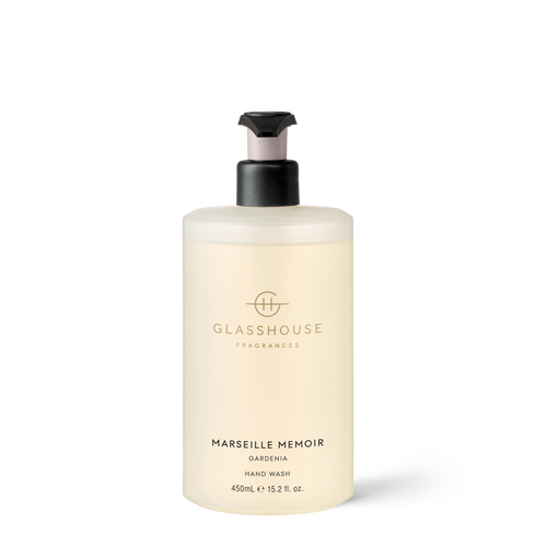 Glasshouse Fragrances Marseille Memoir Hand Wash Gardenia 450ml
