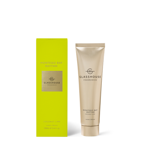 Glasshouse Fragrances Montego Bay Rhythm Hand Cream Coconut & Lime 100ml