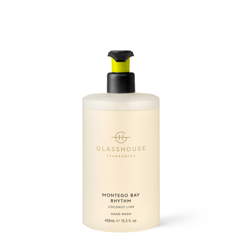 Glasshouse Fragrances Montego Bay Rhythm Hand Wash Coconut & Lime 450ml