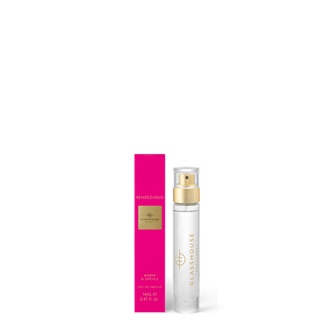 Glasshouse Fragrances Rendezvous Eau De Parfum Amber & Orchid 14ml