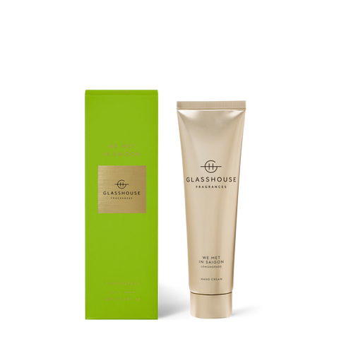 Glasshouse Fragrances We Met In Saigon Hand Cream Lemongrass 100ml