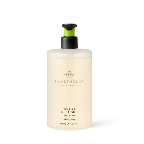 Glasshouse Fragrances We Met In Saigon Hand Wash Lemongrass 450ml