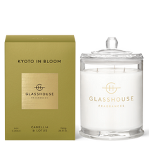 Kyoto In Bloom Soy Candle Camellia & Lotus 760g