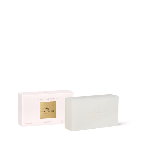 Glasshouse Marseille Memoir Body Bar - Gardenia 180g