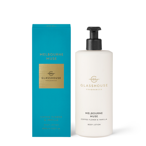 Glasshouse Melbourne Muse Body Lotion - Coffee Flower & Vanilla 400ml