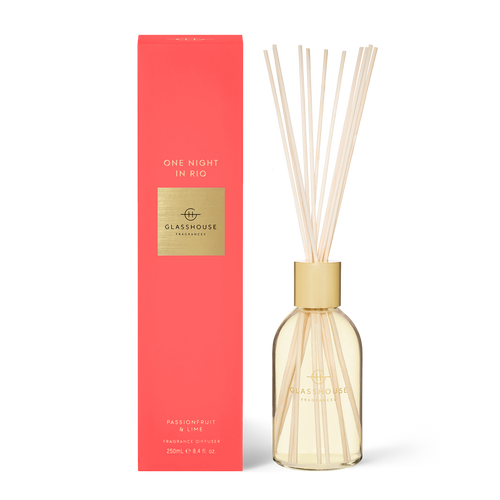 Glasshouse One Night In Rio Fragrance Diffuser Passionfruit & Lime 250ml