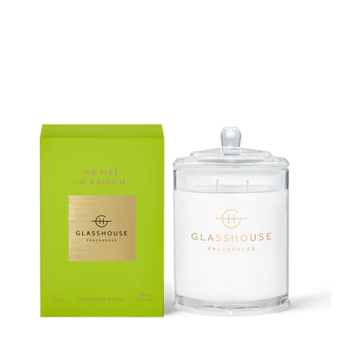 Glasshouse We Met In Saigon Soy Candle- Lemongrass 380g