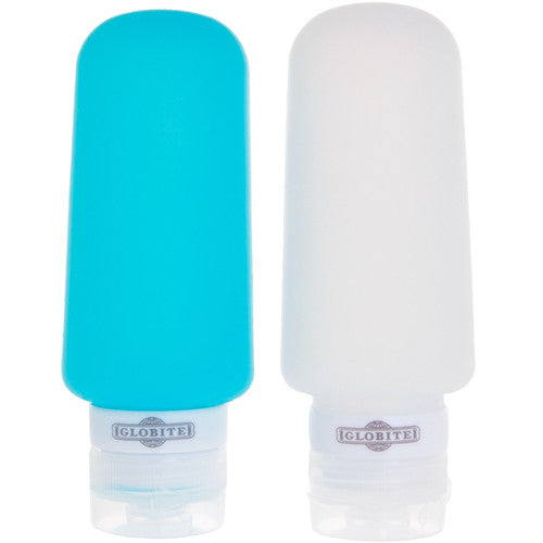 Globite Silicone Travel Bottles 100ml 2 Pack