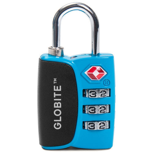 Globite TSA 3 Dial Combination Lock Blue