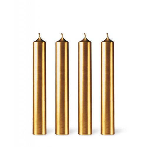 Domaine Lumiere Dinner Candle 7 Hrs Gold
