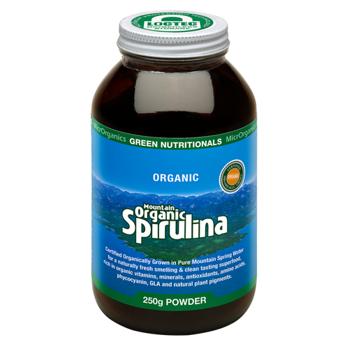 Green Nutritionals Mountain Organic Spirulina Powder 250g