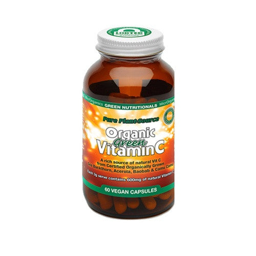 MicrOrganics Green Nutritionals Organic Green Vitamin C 60 Capsules