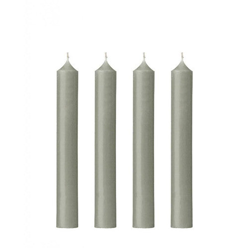 Domaine Lumiere Dinner Candle Gris Perle