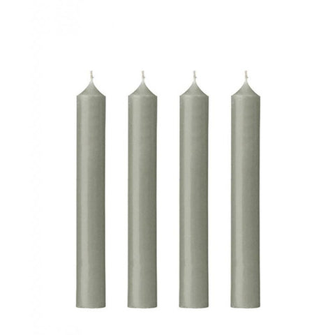 Domaine Lumiere Dinner Candle Gris Perle