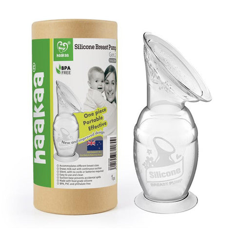 Haakaa Silicone Breast Pump with Suction Base 160ml