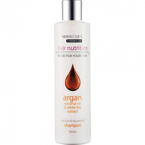 Hair Nutrition Argan Shampoo with Coconut Oil & White Tea Extract 300ml