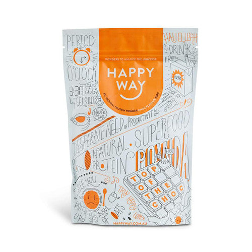 Happy Way Top of the Choc Whey Protein Powder 60g