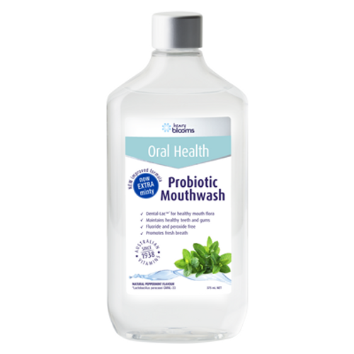 Henry Blooms Probiotic Mouthwash 375ml