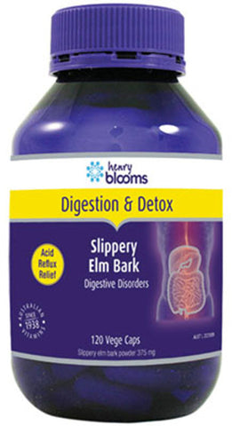 Henry Blooms Slippery Elm Bark Capsules 120 Capsules