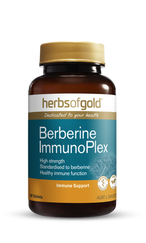 Herbs of Gold Berberine ImmunoPlex 30 Tablets