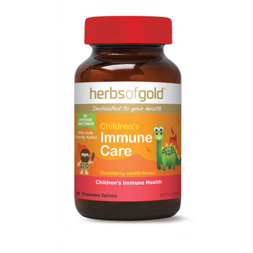 Herbs of Gold Children's Immune Care 60 Chewable Tablets