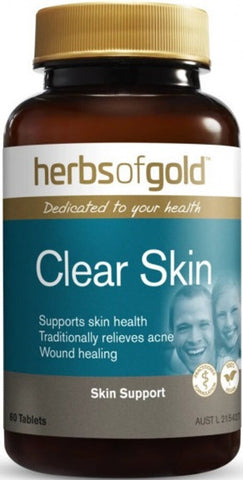 Herbs of Gold Clear Skin 60 Tablets