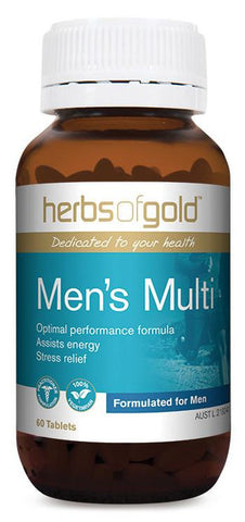 Herbs of Gold Men's Multi + 60 Tablets