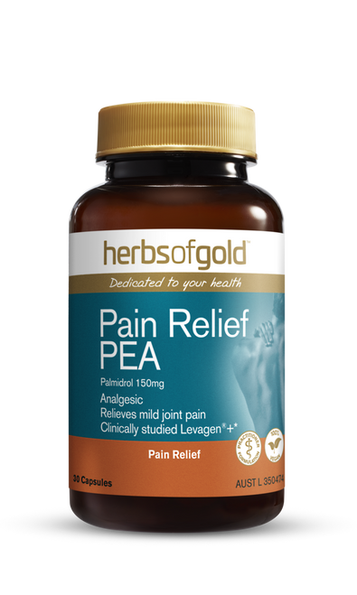 Herbs of Gold Pain Relief PEA 60 Capsules