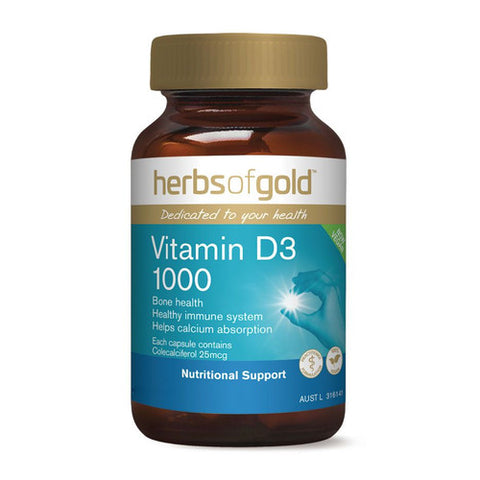 Herbs of Gold Vitamin D3 1000