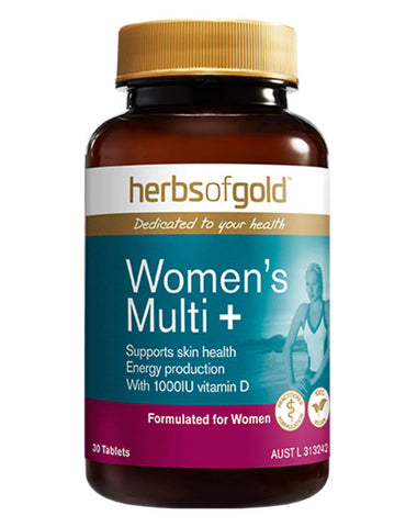 Herbs of Gold Womens Multi+ 30 Tablets